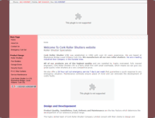 Tablet Screenshot of corkrollershutterco.com